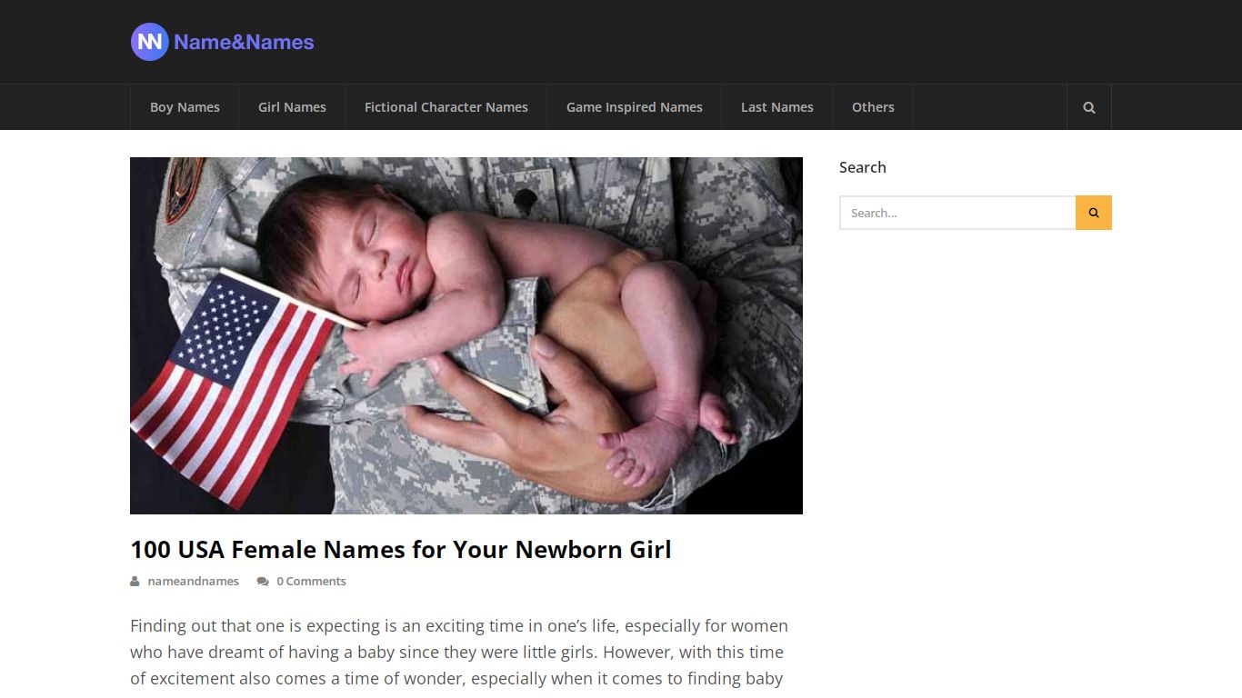100 USA Female Names for Your Newborn Girl
